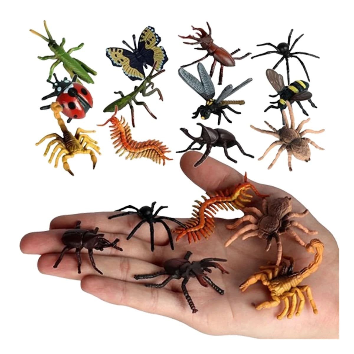 JUEGOS DE INSECTOS MULTICOLOR PARA RECREACION FAMILIAR YREGALO STICKER - 3