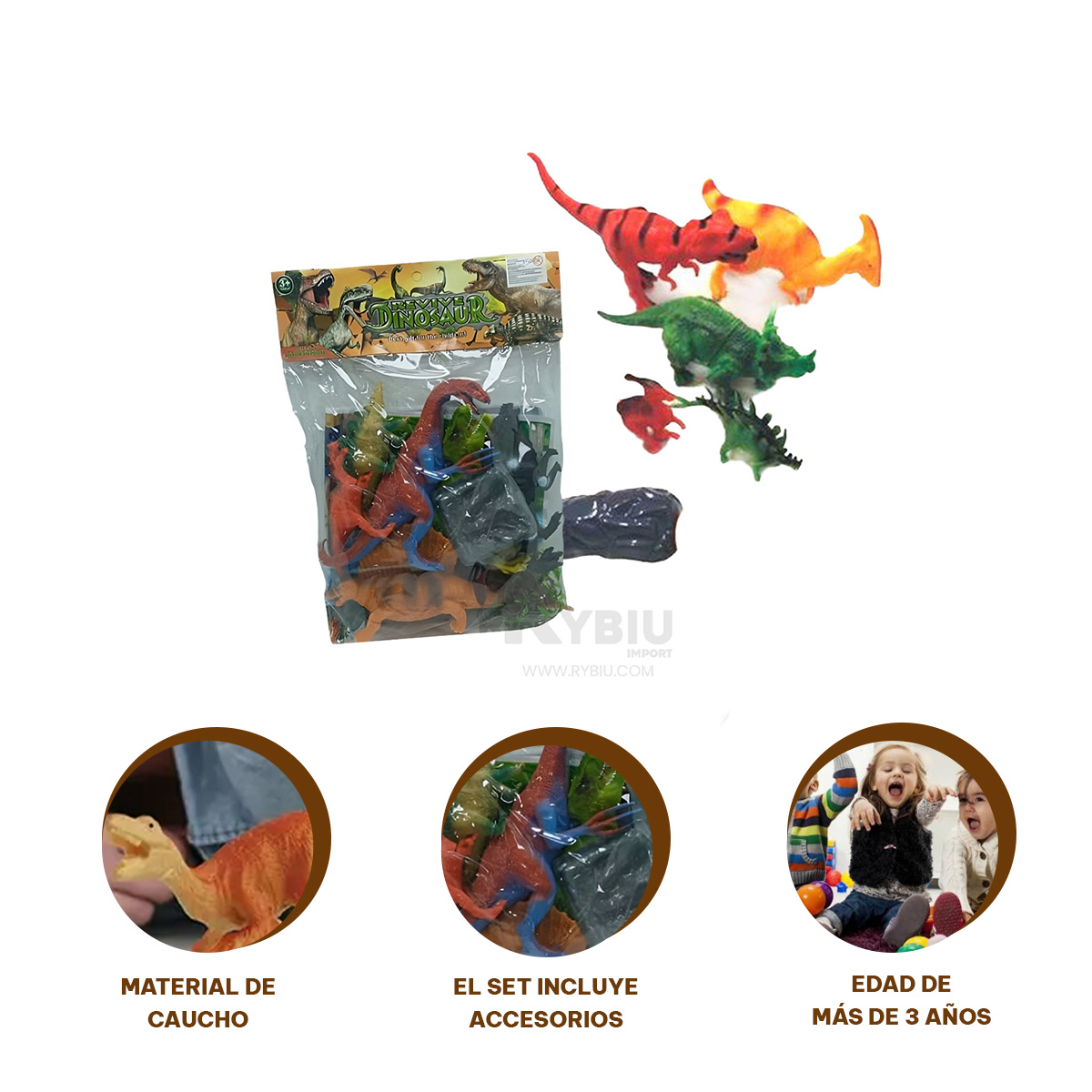 PAQUETE DE AVENTURA JURASICA EN MULTICOLOR Y+REGALO AGENDITA - 3