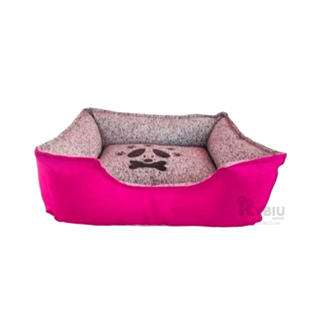 COLCHON PERROS MA31028 FUNCIONAL MASCOTA FUCSIA RYBIU + GIFT STICKERS - 4