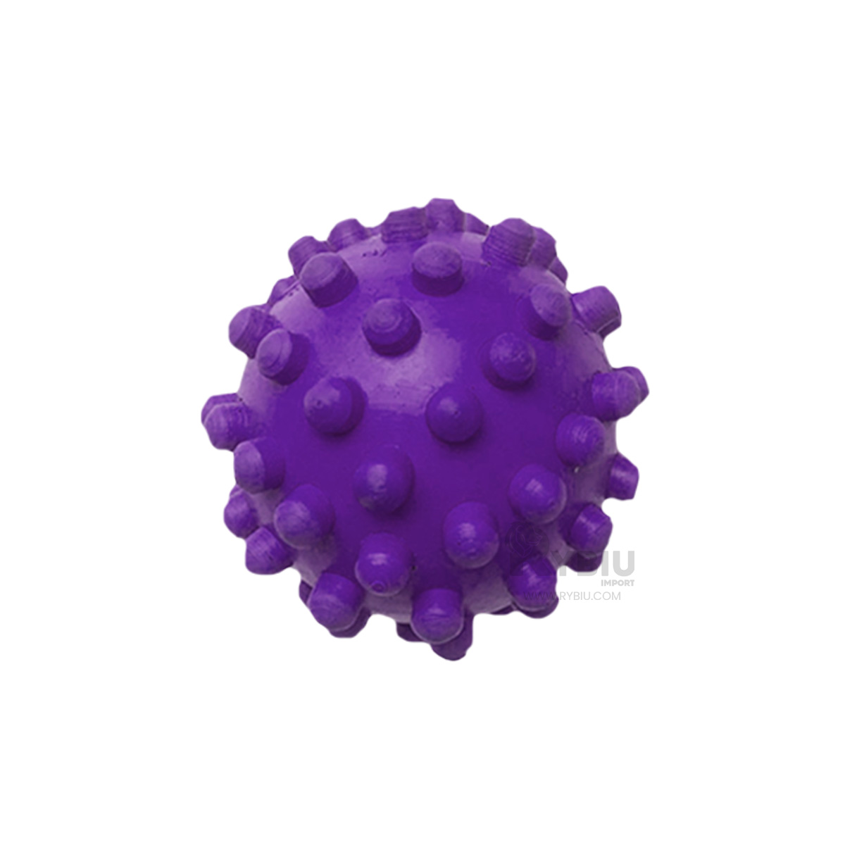 BALON PERROS RYBIU ANTIESTRES MORADO + BANDERITAS ADHESIVAS - 3