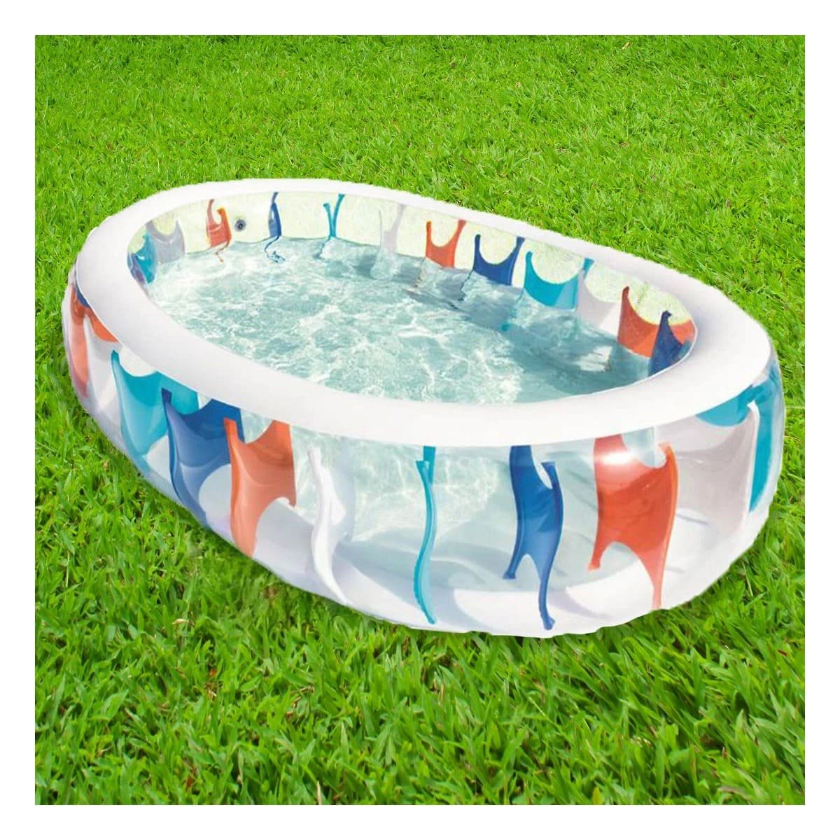 ALBERCA VERANO ELIPTICA INFLABLE PARA HOGAR CON USO PRACTICO Y+POST IT - 3