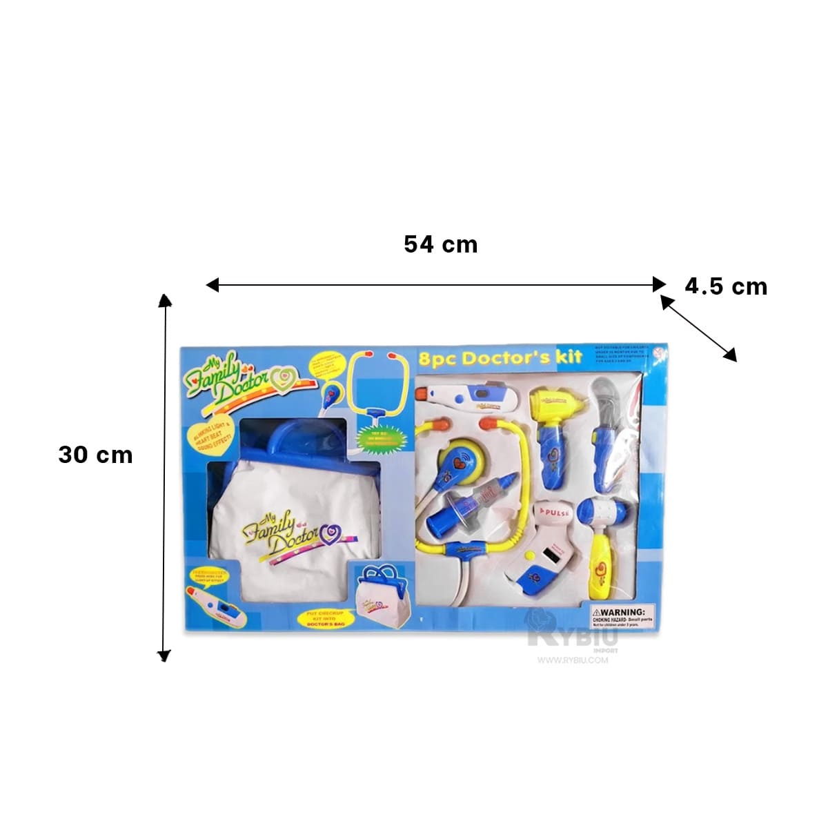 KIT TRANSPORTABLE Y LIGERO COLOR AZUL Y+ENVOLTORIO DE REGALO - 5