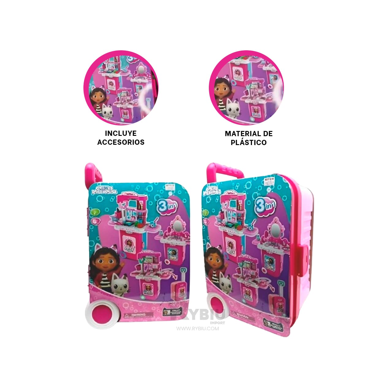 SET ATRACTIVO PARA NIÑAS MULTICOLOR Y+PAPEL DE REGALO - 4