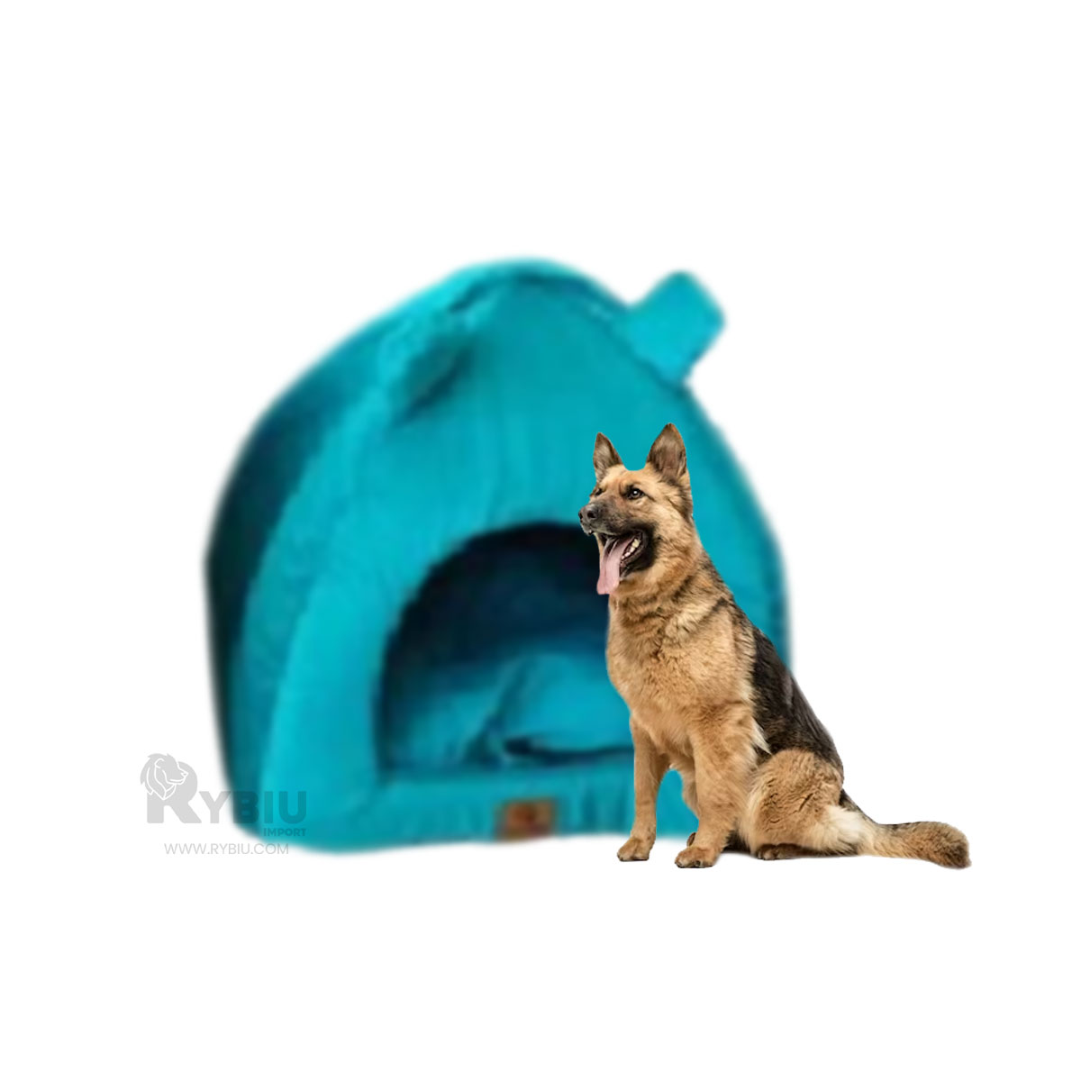 COLCHÓN MASCOTAS RYBIU AZUL REY TALLA L + REGALO STICKERS - 3
