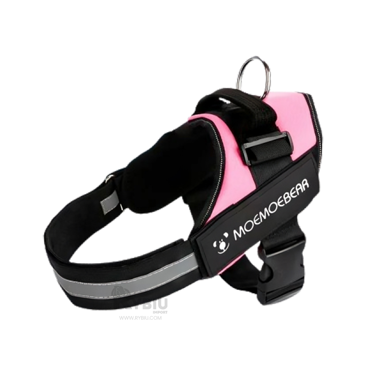 CORREA PERROS MA30981 RYBIU FACIL COLOCAR TALLA XL EN ROSADO + REGALO STICKERS - 2