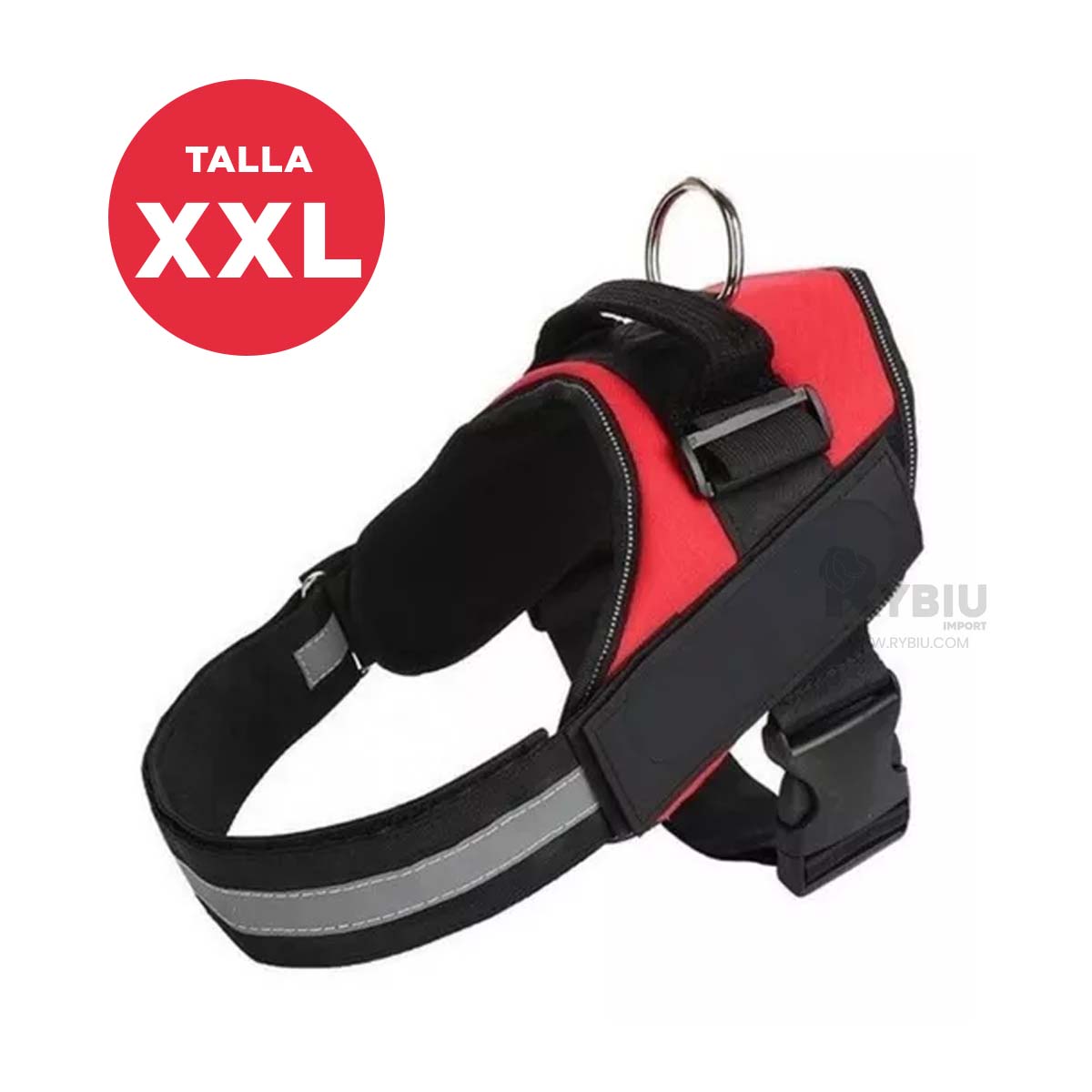 PECHERA MASCOTAS MA30990 RYBIU FACIL USO XXL EN ROJO + REGALO AGENDITA - 5