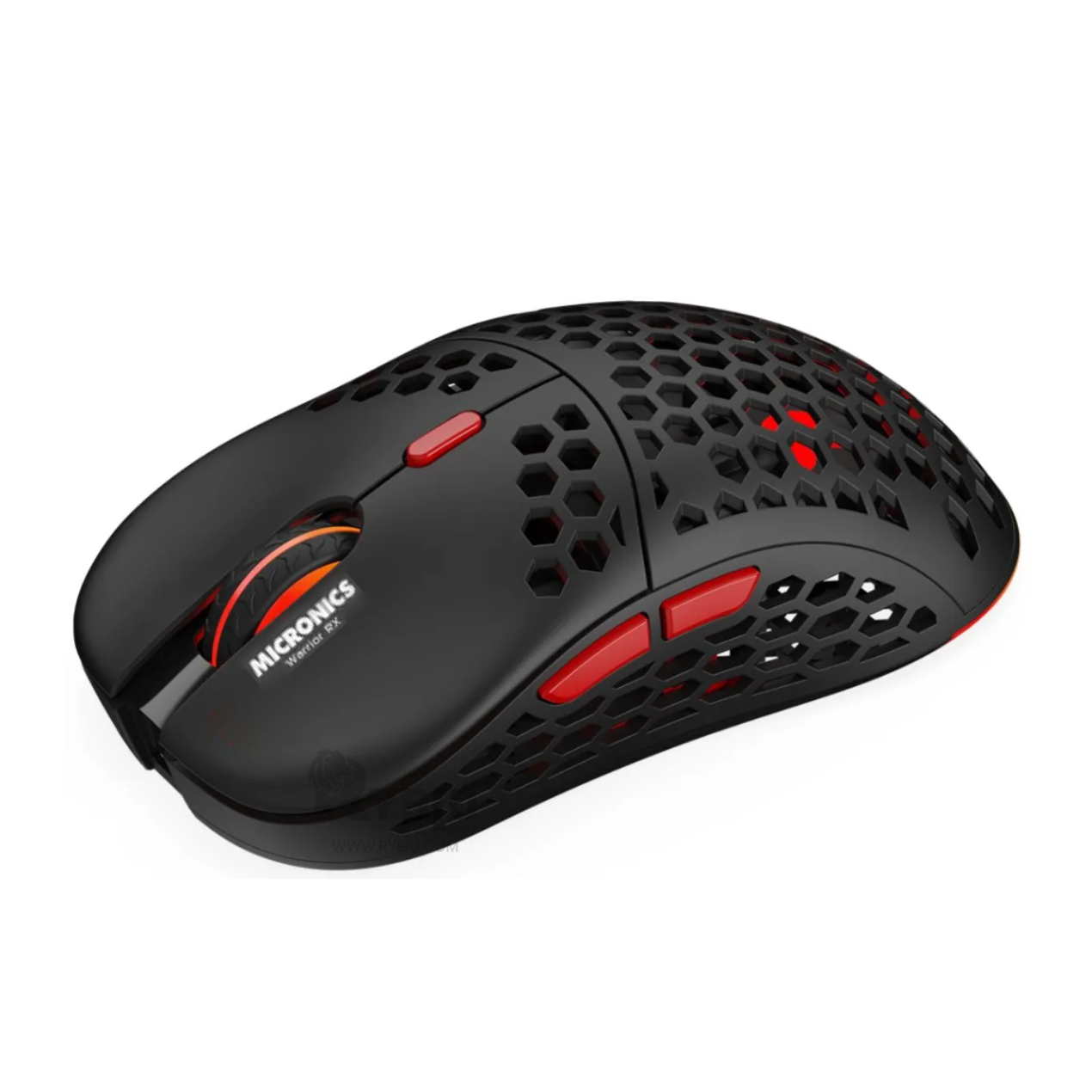 MOUSE GAMER INALÁMBRICO RYBIU GM828RX NEGRO RATON DISEÑO PANAL ULTRA LIGERO + GIFT MINIAGENDA - 2