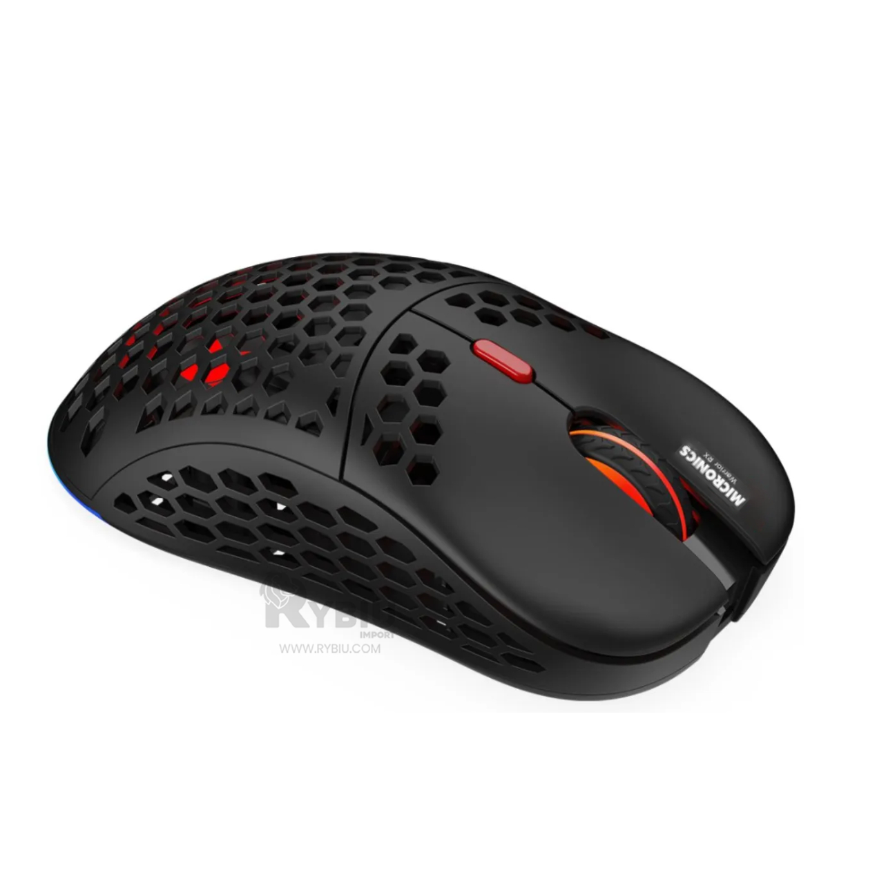 MOUSE GAMER INALÁMBRICO RYBIU GM828RX NEGRO RATON EFICAZ LARGAS SESIONES + REGALO AGENDITA - 2