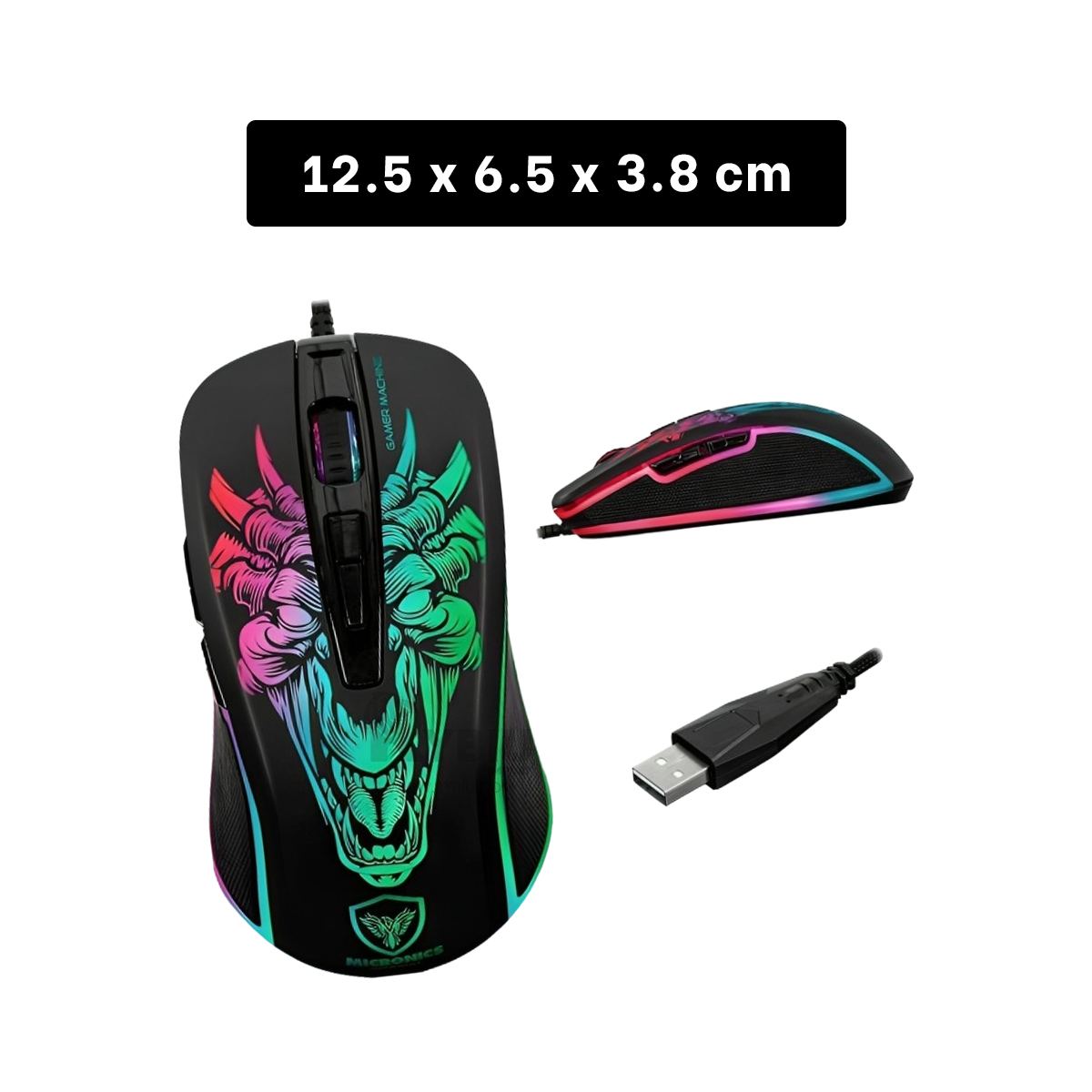 RATÓN RYBIU NAVEGACION M816 COLOR NEGRO + GIFT MINIAGENDA - 5