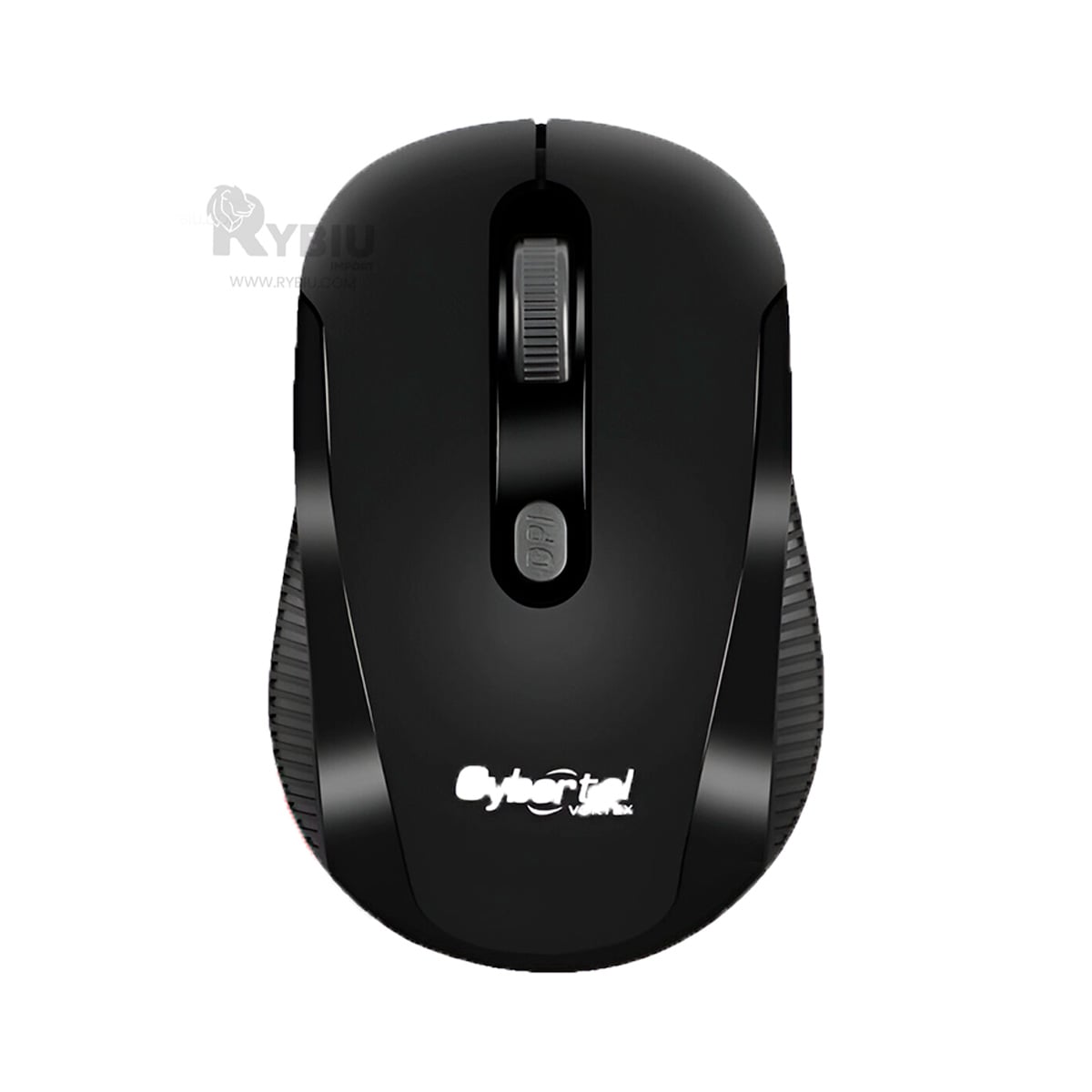 PUNTERO INALÁMBRICO RYBIU ESTILIZADO Y EFICIENTE M307 NEGRO + GIFT STICKERS TE29200 - 1