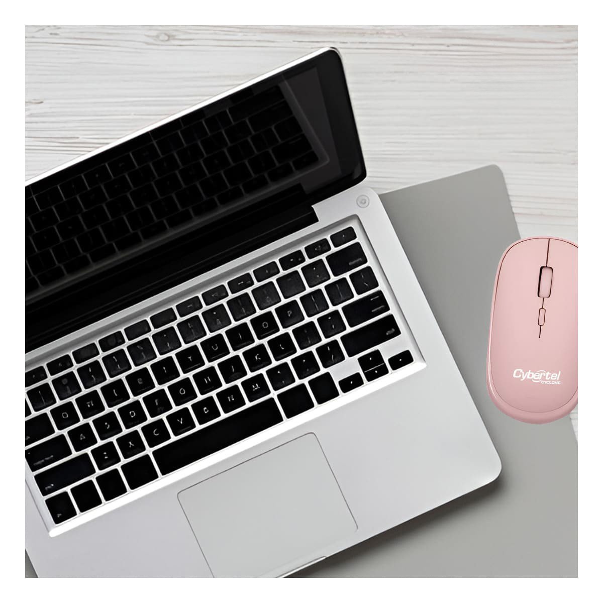 CURSOR INALÁMBRICO RYBIU FUNCIONAL GAMERS M500-3M ROSADO + LIGAS REGALO - 1