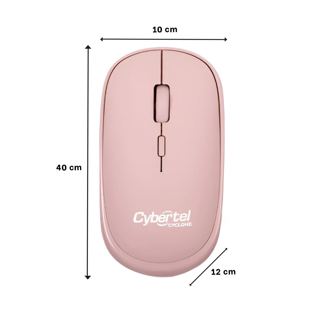 CURSOR INALÁMBRICO RYBIU FUNCIONAL GAMERS M500-3M ROSADO + LIGAS REGALO - 4
