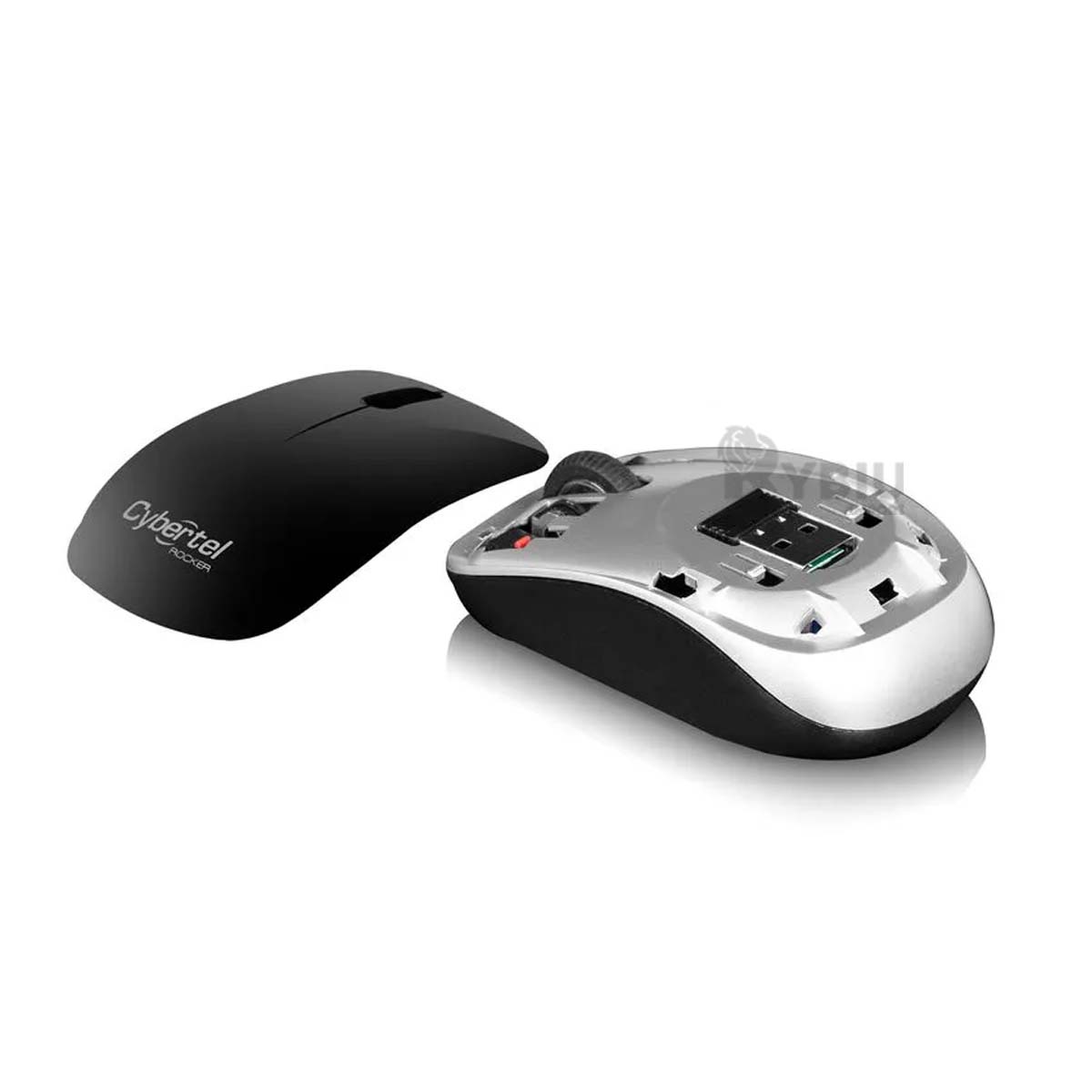 MOUSE INALÁMBRICO RYBIU EFICIENTE SETUP M302W NEGRO + PAPEL REGALO - 2