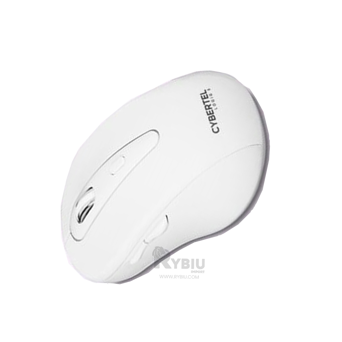 PUNTERO INALÁMBRICO RYBIU COMPACTO Y VERSÁTIL M307 BLANCO + REGALO STICKERS - 1