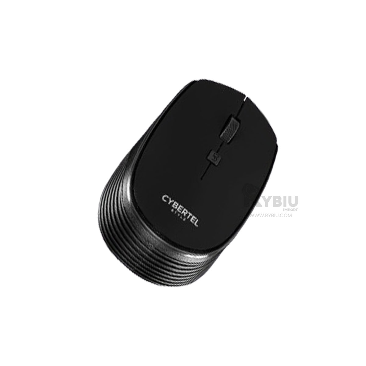 MOUSE INALÁMBRICO RYBIU MODERNO Y DINAMICO M312 NEGRO + PAPEL REGALO - 2