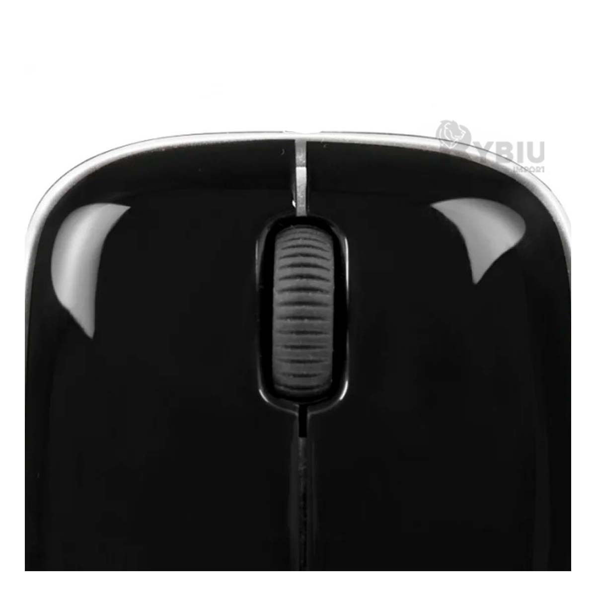 RATÓN INALÁMBRICO RYBIU DISEÑO MODERNO M302W NEGRO + REGALO AGENDITA - 1
