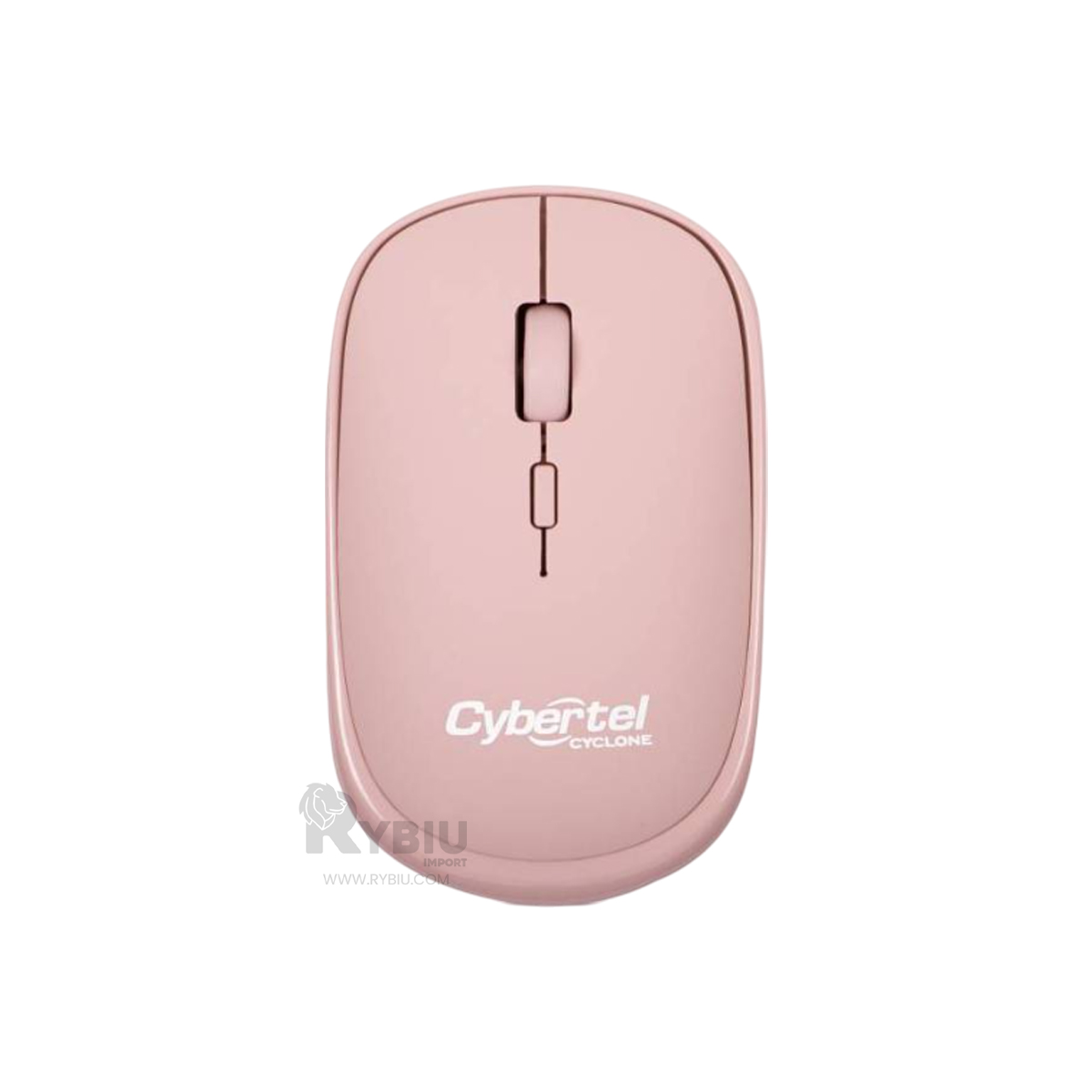 RATÓN INALÁMBRICO RYBIU PRÁCTICO VIAJES M500-3M ROSADO + REGALO STICKERS - 2