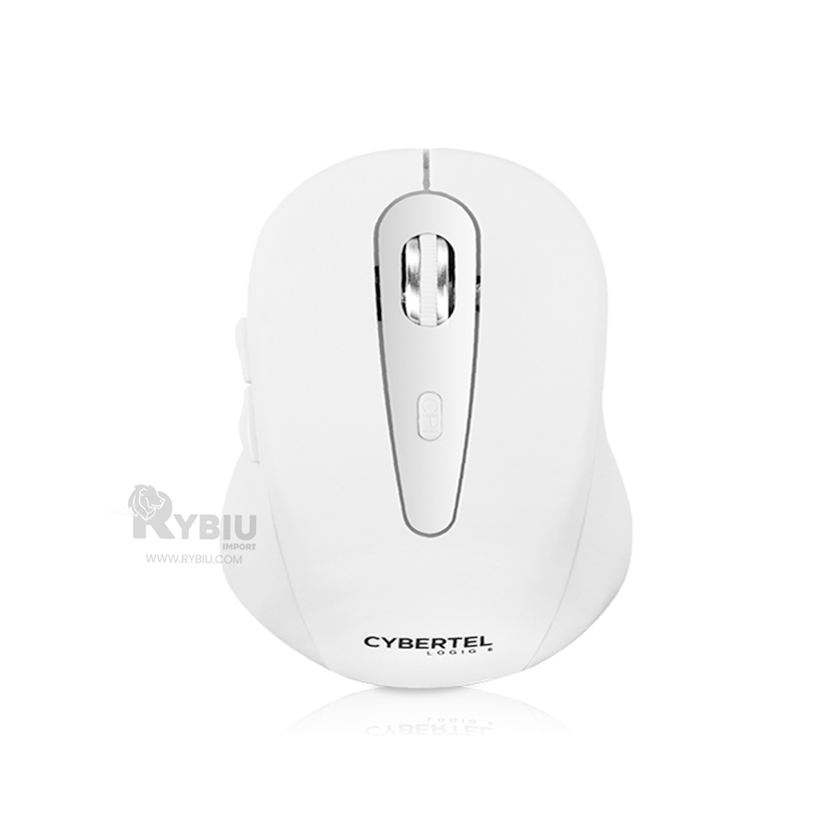 PUNTERO INALÁMBRICO RYBIU SOFISTICADO M307 EN BLANCO + ENVOLTORIO REGALO - 2