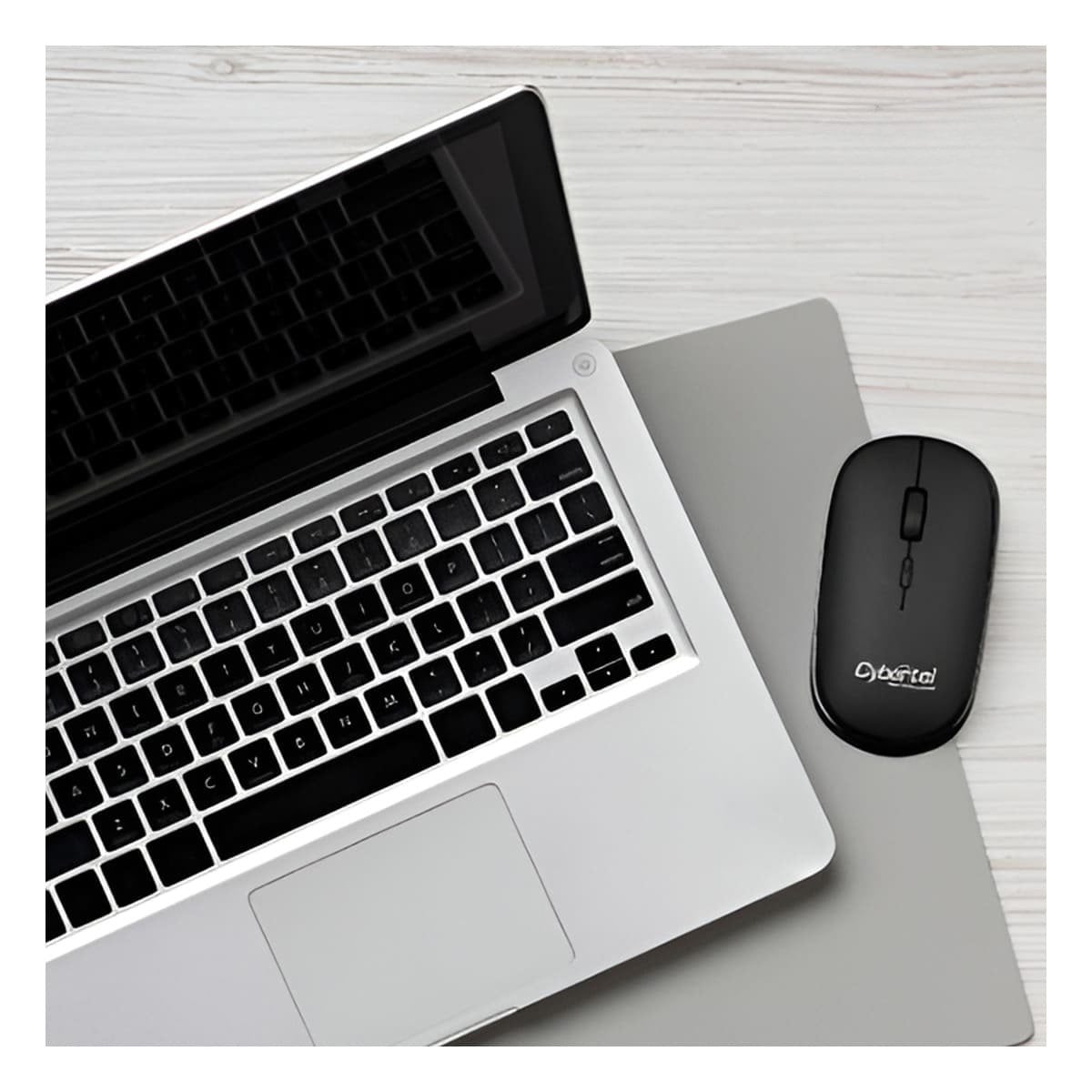 CURSOR INALÁMBRICO RYBIU FUNCIONAL GAMERS M500-3M NEGRO + LIGAS REGALO - 1