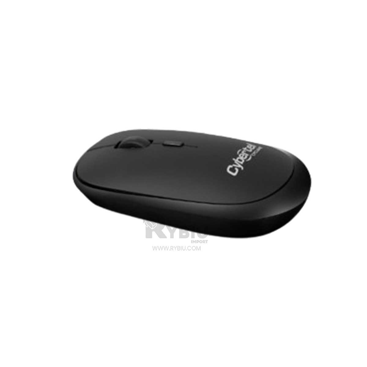 MOUSE INALÁMBRICO RYBIU EFICIENTE SETUP M500-3M NEGRO + PAPEL REGALO - 4