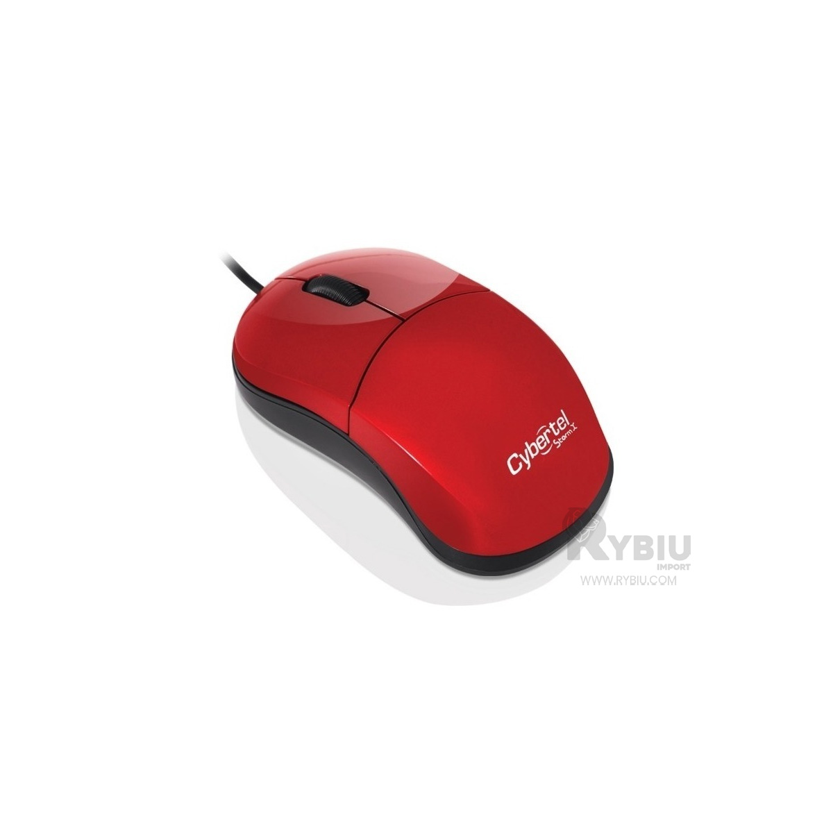 MOUSE INALÁMBRICO RYBIU EFICIENTE SETUP M312 ROJO + PAPEL REGALO - 2