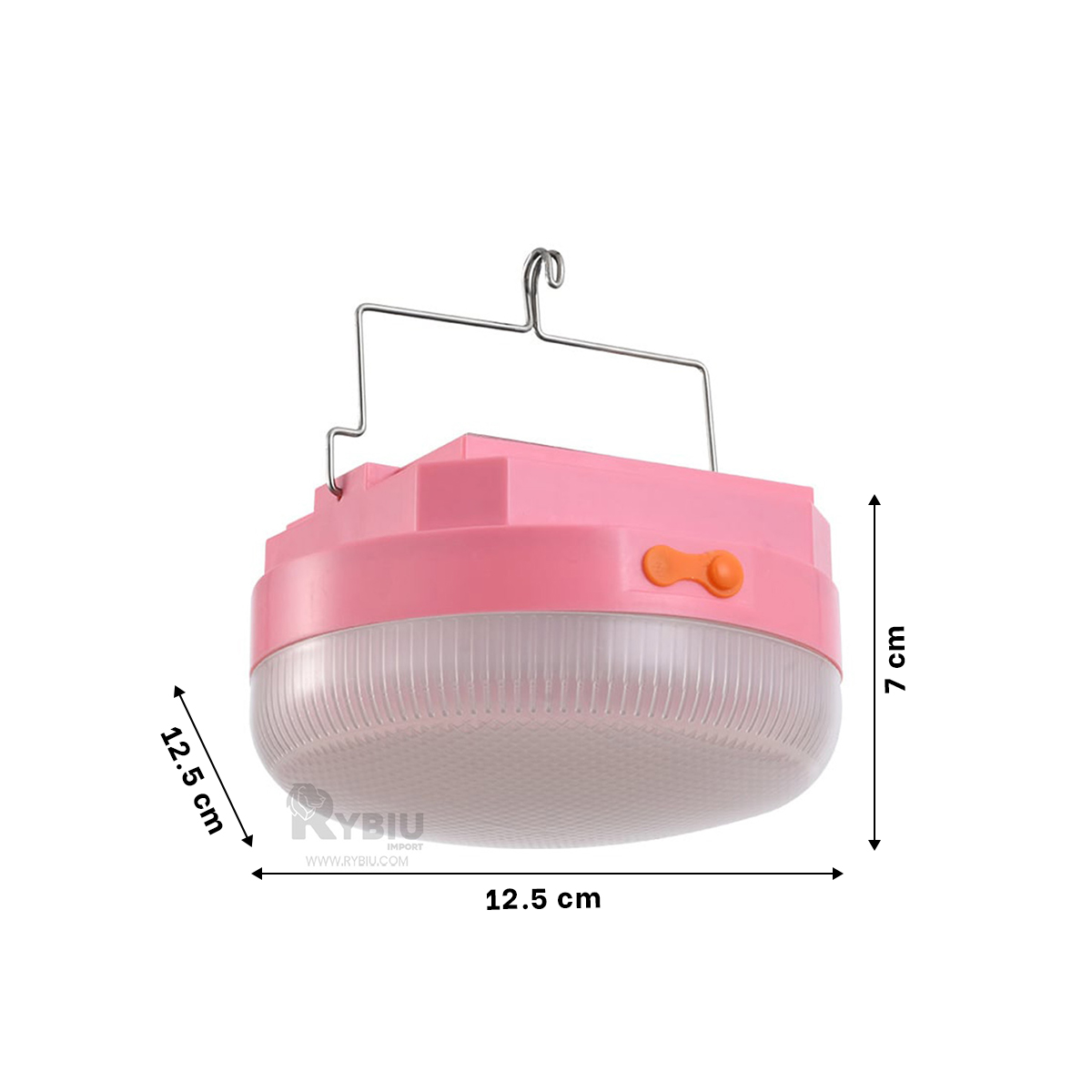 LAMPARITA RYBIU TE29438 ROSADO MODERNDA +BANDERITAS ADHESIVAS - 5