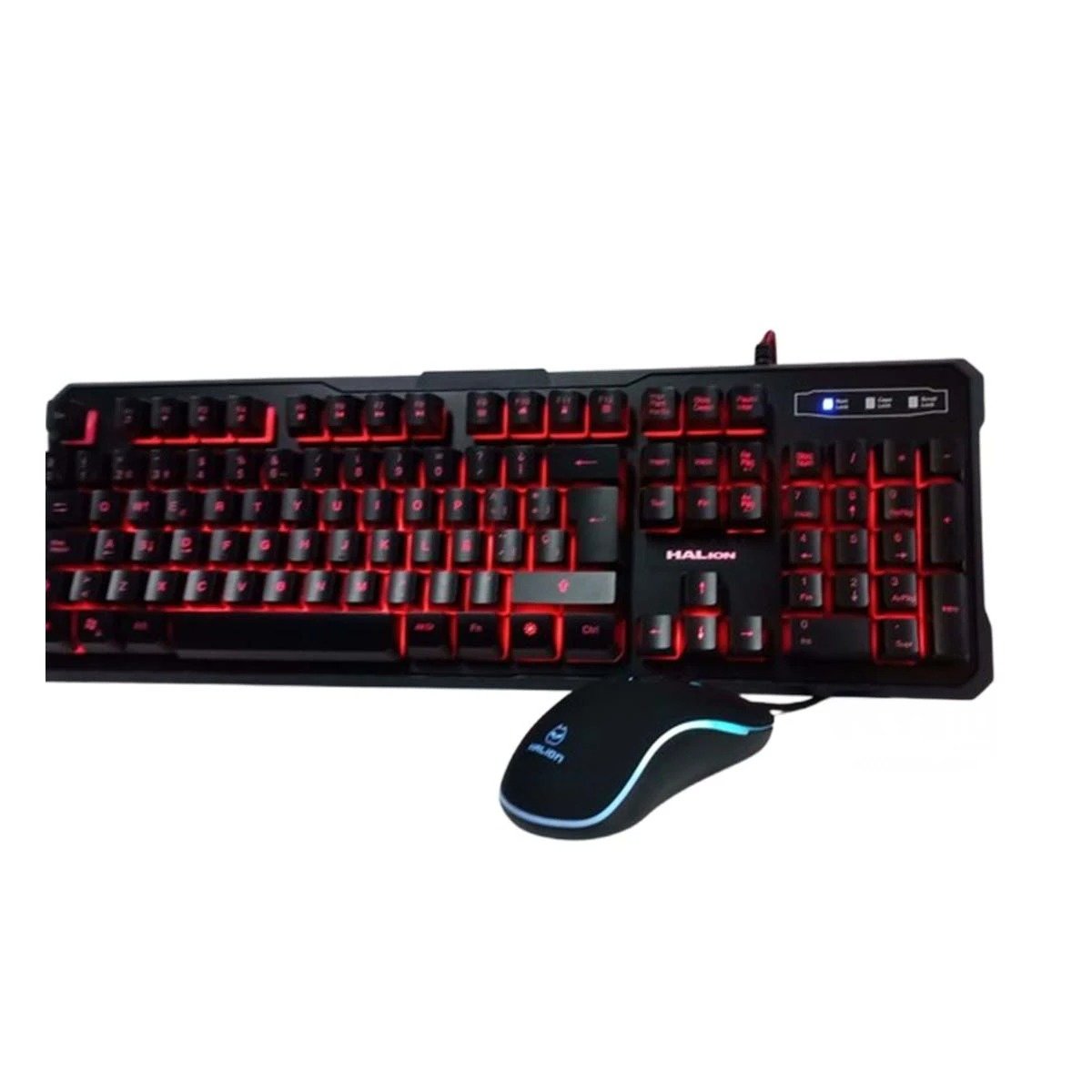 TECLADO RYBIU RECARGABLE KEYBOARD MODELO HA515C + PAPEL REGALO HA-515C KIT - 1