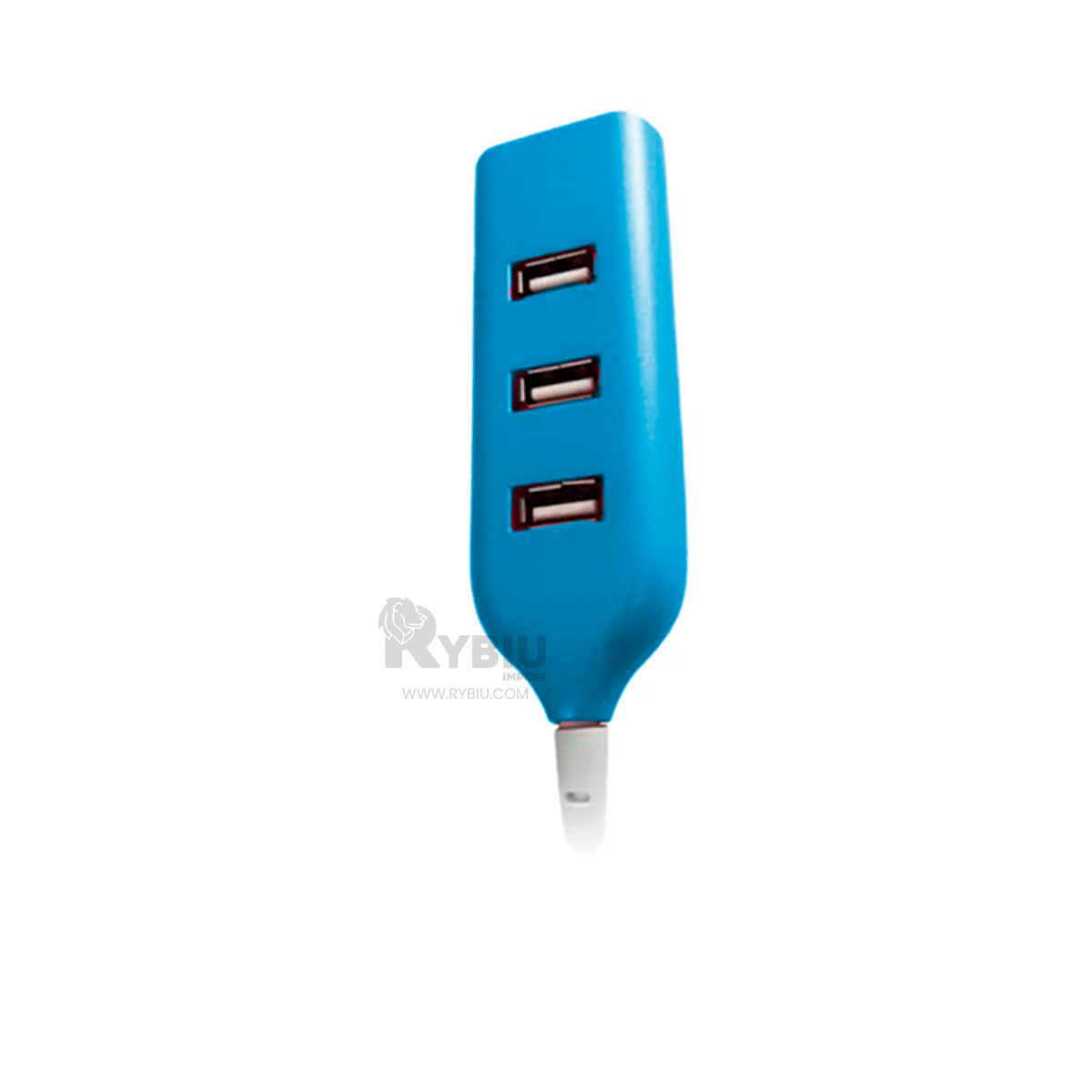 ADAPTADOR 4 PUERTOS RYBIU RESISTENTE EN TURQUEZA + REGALO LIGAS PARA PEINAR - 3