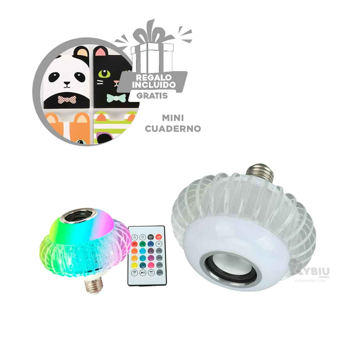 LUZ RYBIU TE30280 INNOVADOR LED ABS VOLTAJE + GIFT STICKERS - 2