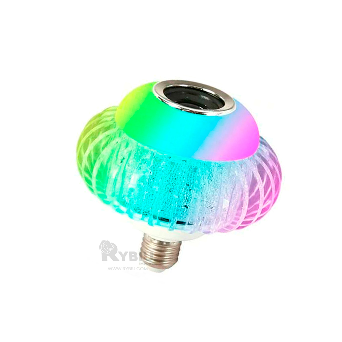 LED RYBIU TE30280 BOMBILLA RGB MULTICOLOR + REGALO LIGAS PEINAR - 4