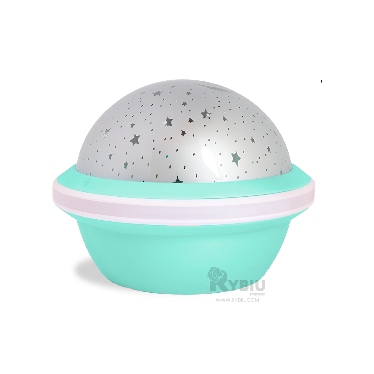 REFLECTOR RYBIU TE30261 DE ESTRELLAS TONO VERDE AGUA + GIFT MINIAGENDA - 2