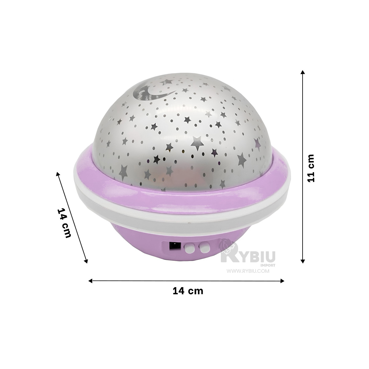 REFLECTOR RYBIU TE30258 NOVEDOSO Y PRACTICO TONO LILA + GIFT STICKERS - 5
