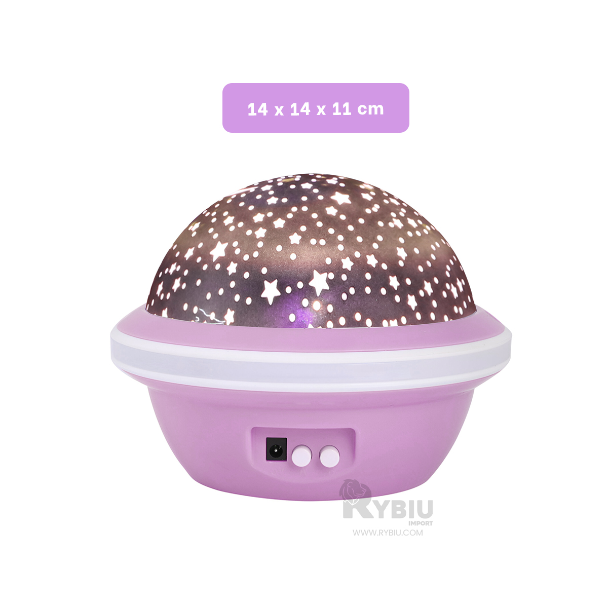 REFLECTOR RYBIU TE30258 ELEGANTE Y LLAMATIVO COLOR LILA + REGALO STICKERS - 5