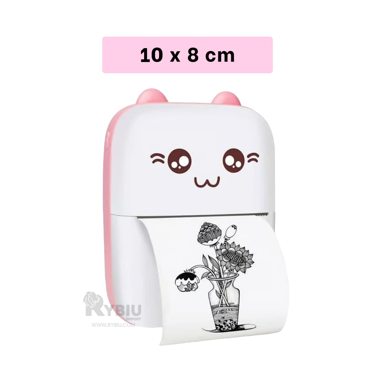 IMPRESORA RECARGABLE MINI EN ROSADO Y+REGALO AGENDITA - 5