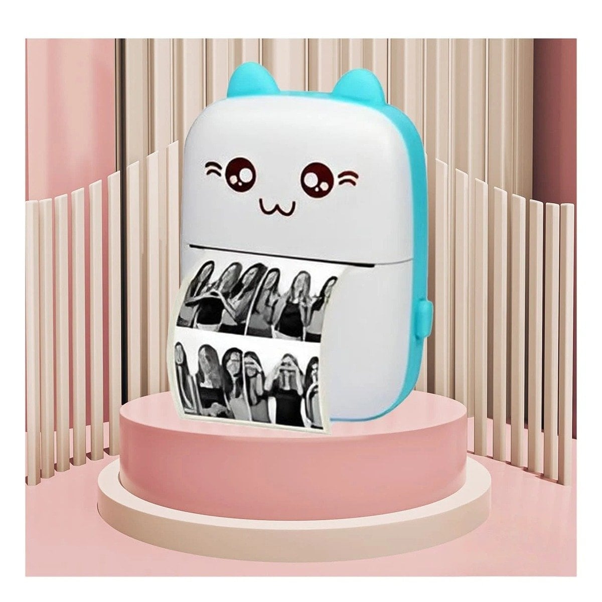 EQUIPO 10X8CM CELESTE PORTATIL PARA OFICINA CASA Y USO DIARIO RAPIDO Y+REGALO STICKER - 2