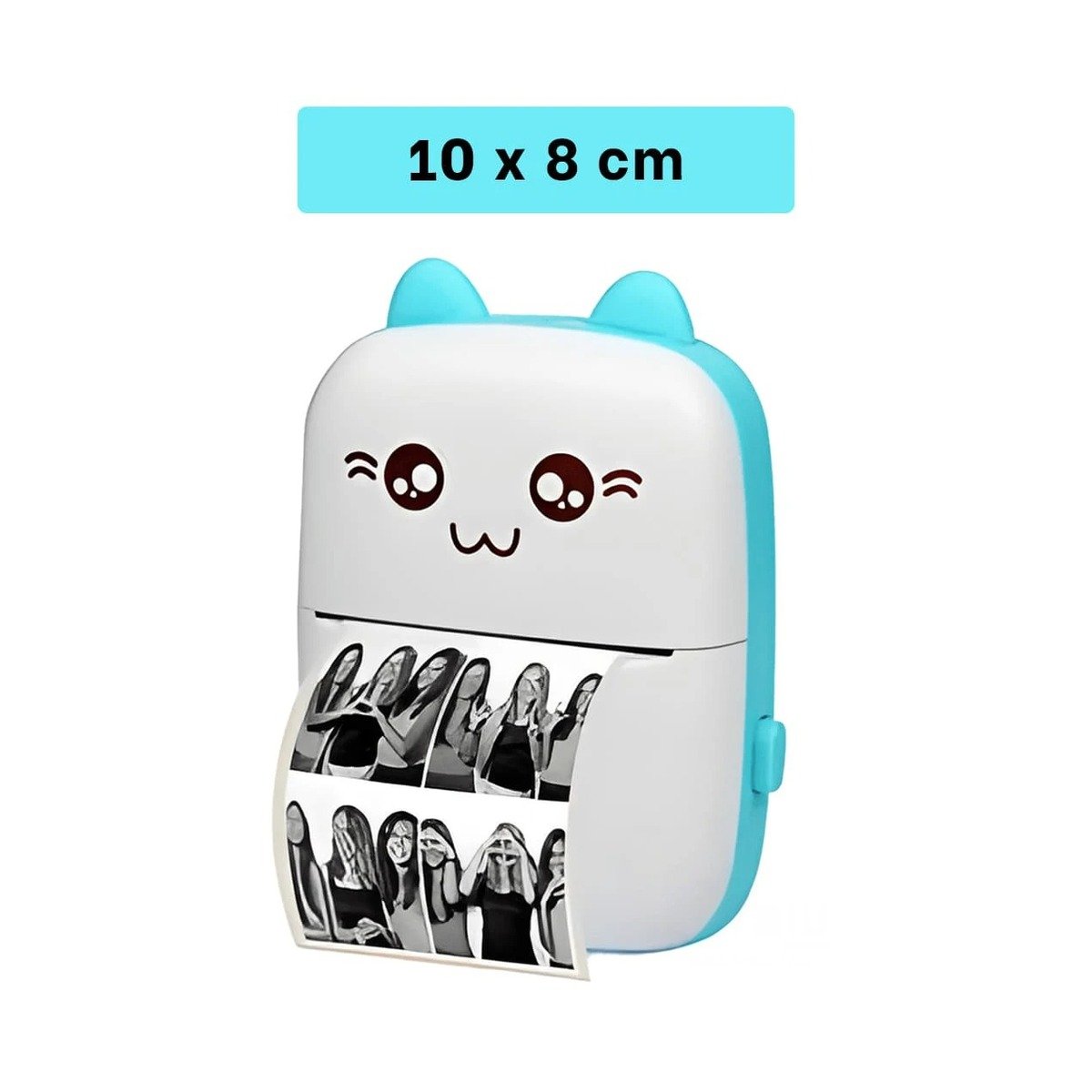 EQUIPO 10X8CM CELESTE PORTATIL PARA OFICINA CASA Y USO DIARIO RAPIDO Y+REGALO STICKER - 4