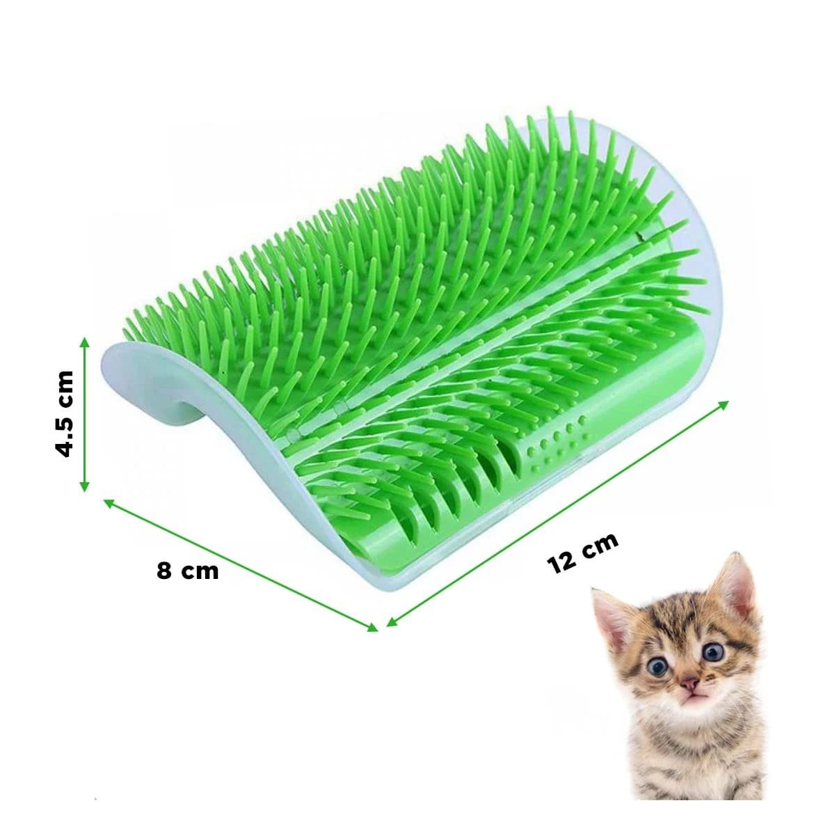 RASCADOR GATOS MA31327 DESGARRADOR MINIMALISTA VERDE + POST IT ADHESIVOS RYBIU - 4