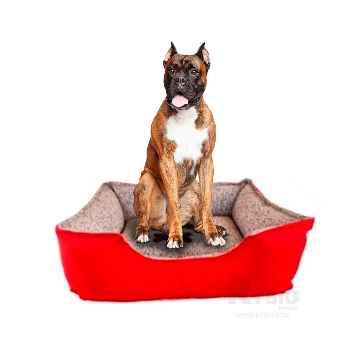 COLCHON PERROS MA31050 DESCANSO PET ROJO TALLA XXL RYBIU + REGALO AGENDITA - 4