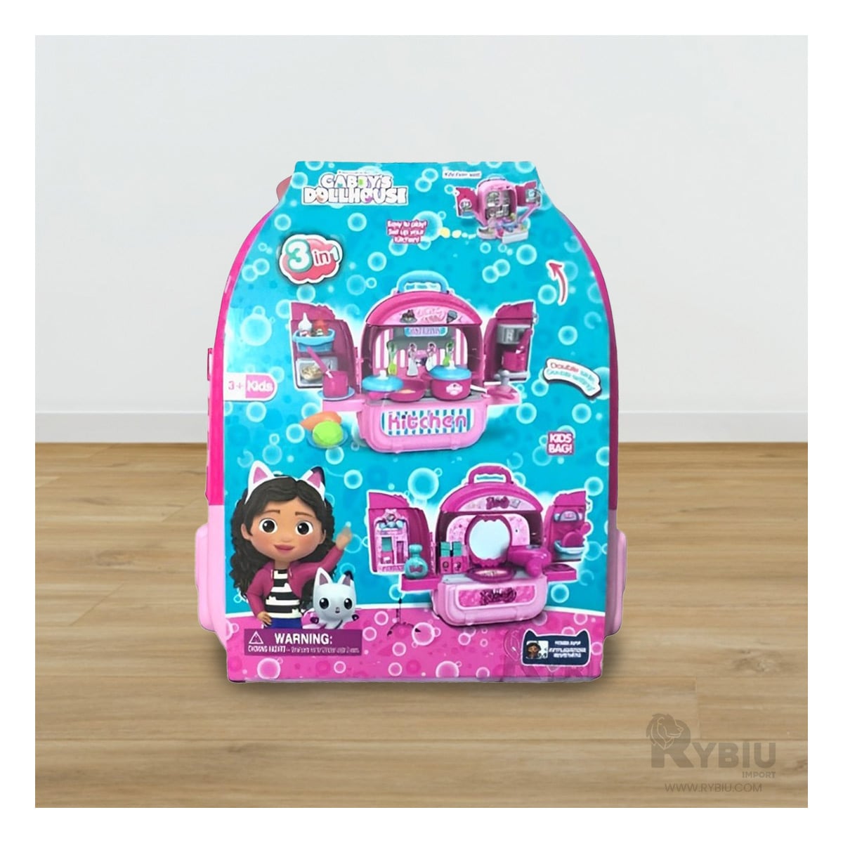 PACK DE COSMETICO INFANTIL EN ROSADO Y+ENVOLTORIO DE REGALO - 4