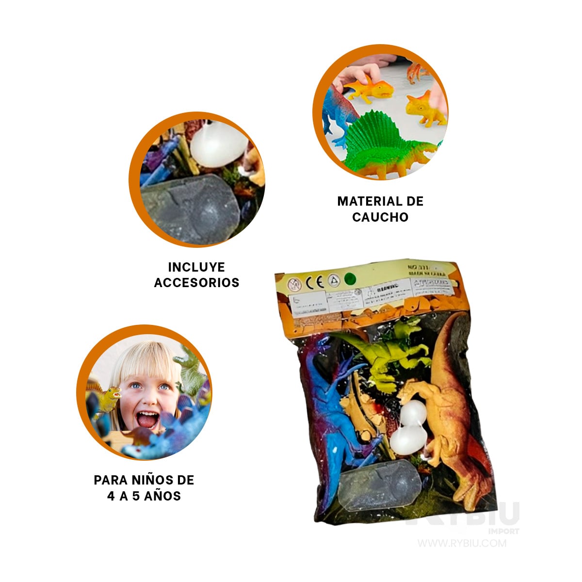 JUGUETES MULTIUSOS EN MULTICOLOR Y+BANDERITAS ADHESIVAS - 2