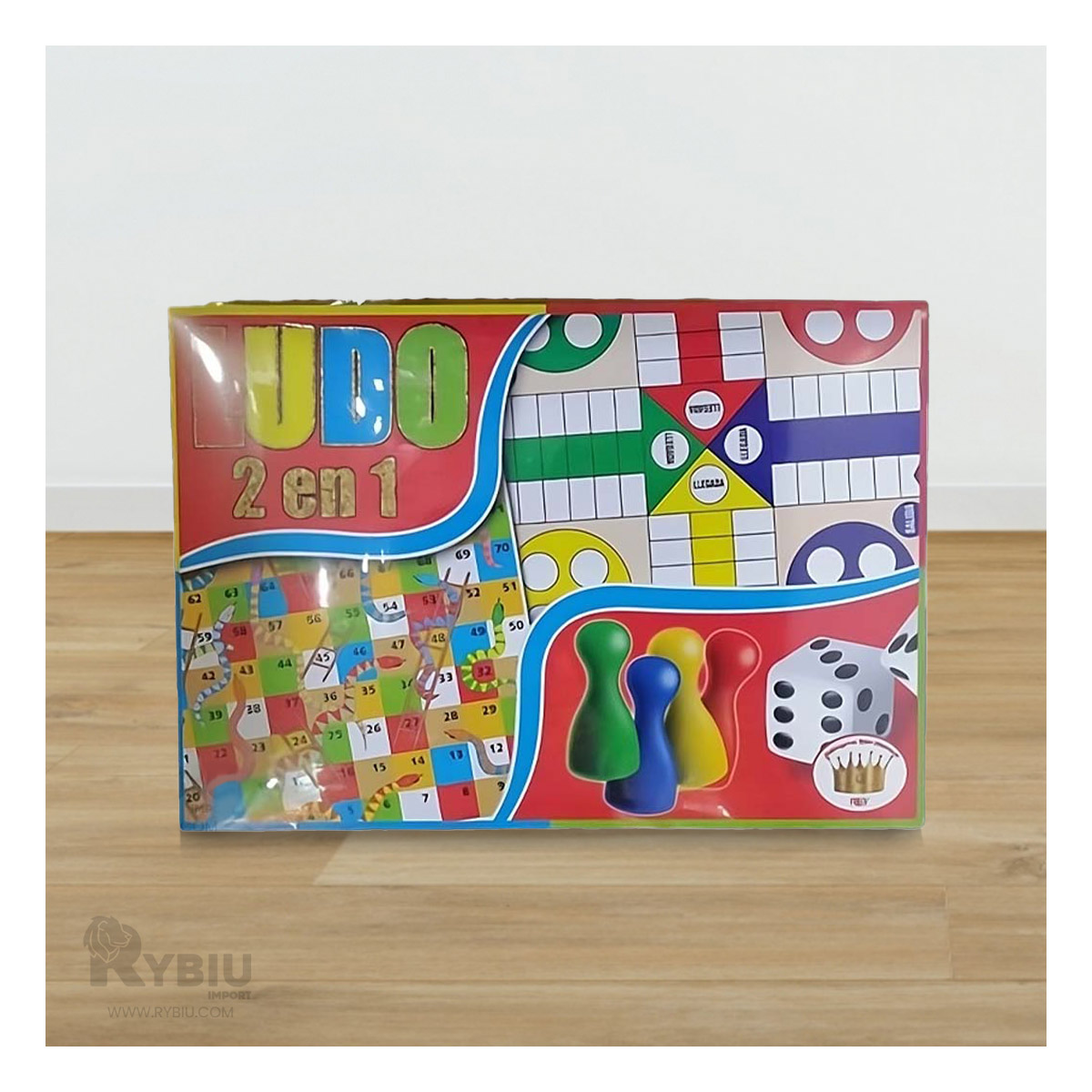 PARTIDA DE MESA COMPACTA MULTICOLOR Y+ENVOLTORIO DE REGALO - 4