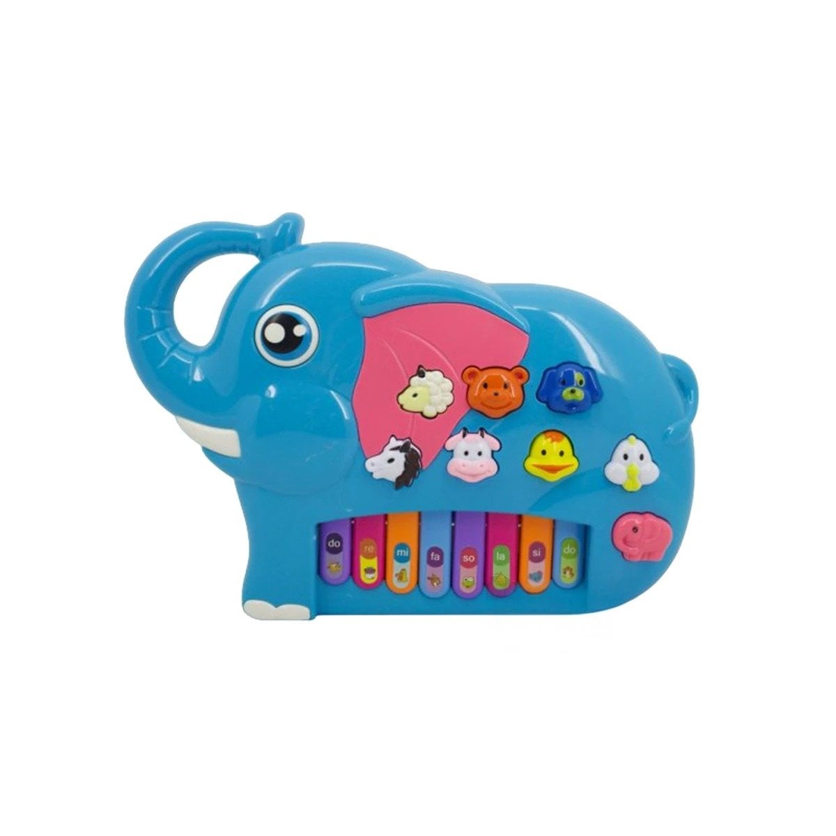 COMPACTO ELEFANTE MUSICAL DIDACTICO EN CAJA FACIL DE USAR EN CASA Y+LIGAS REGALO - 3