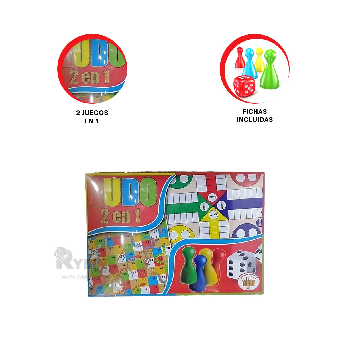 PARTIDA DE MESA PRACTICA MULTICOLOR Y+GIFT STICKERS - 3