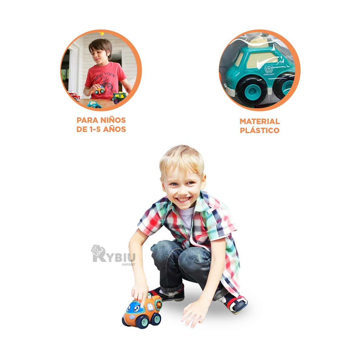 JUGUETE ERGONOMICO Y UTIL EN MULTICOLOR Y+GIFT STICKERS - 3