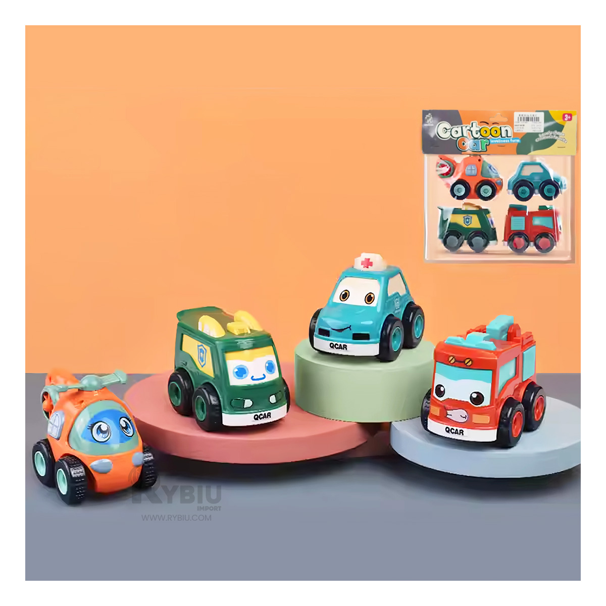 KIT DE 4 PIEZAS EN MULTICOLOR Y+REGALO LIGAS PARA PEINAR - 2