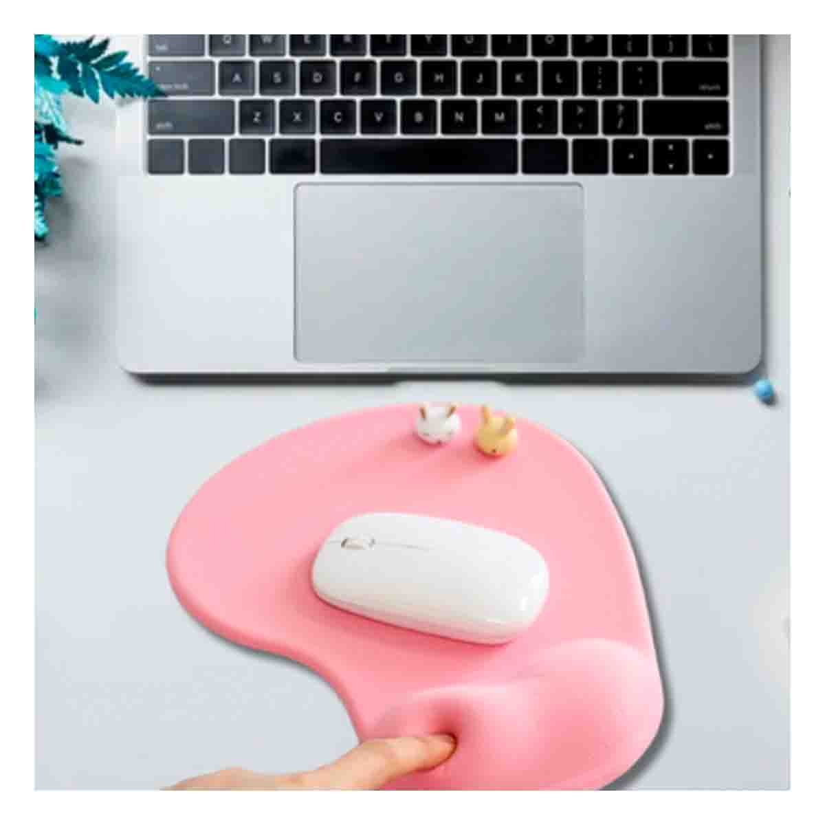 PAD ROSADO PEQUENO CON GEL SUAVE Y ESTILO MINIMALISTA - 1