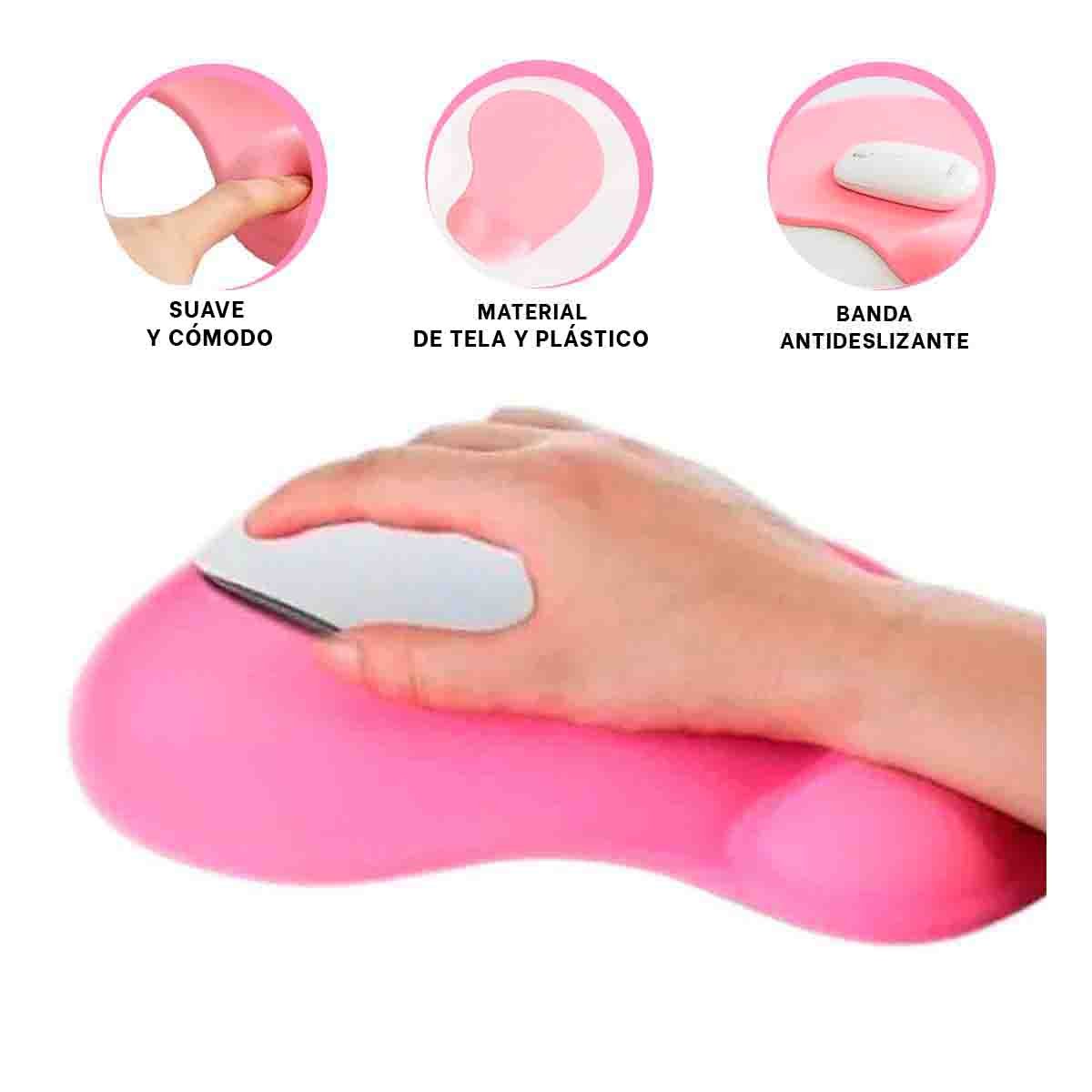 PAD ROSADO PEQUENO CON GEL SUAVE Y ESTILO MINIMALISTA - 3