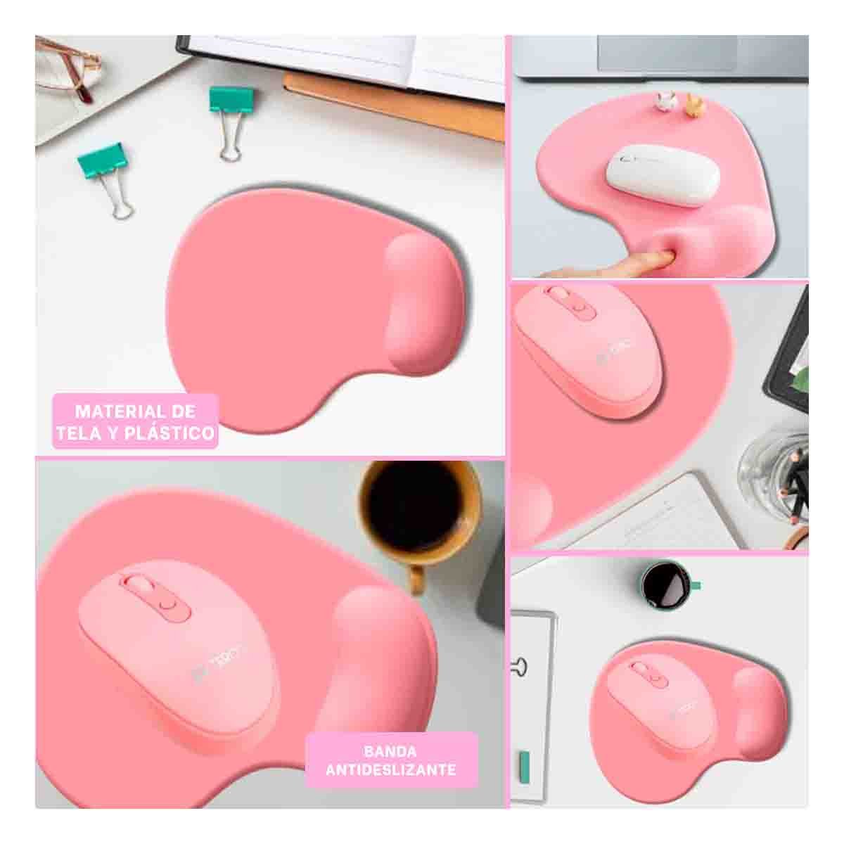 PAD ROSADO PEQUENO CON GEL SUAVE Y ESTILO MINIMALISTA - 5