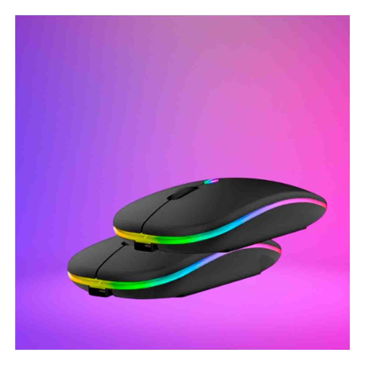 CURSOR INALÁMBRICO RYBIU FUNCIONAL RF 6800 EN COLOR NEGRO + LIGAS REGALO RF-6800 - 1