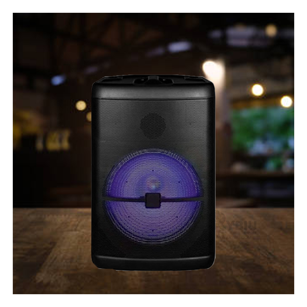 PARLANTE DE AUDIO DE CALIDAD EN NEGRO Y+PAPEL DE REGALO - 1